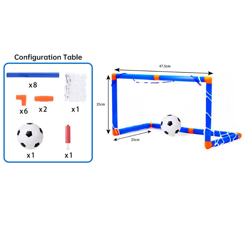 Mini Foldable Soccer Set with Detachable Goal Posts