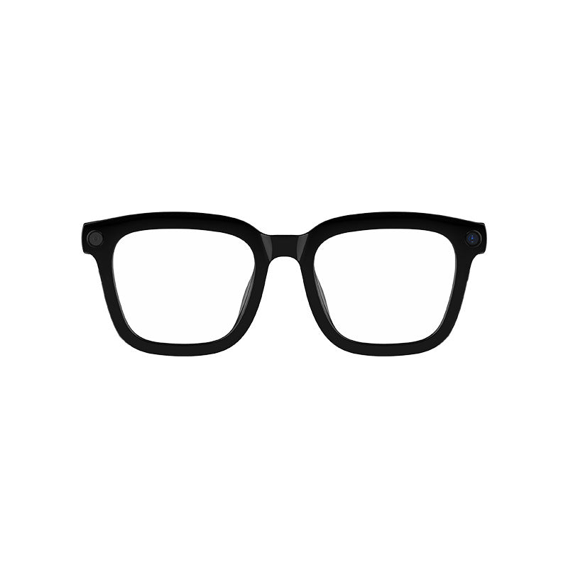 HeyCyan Onyx Black AI Smart Glasses | 8MP Anti-Shake 2K Video Recording, Real-Time Translation & Object Recognition