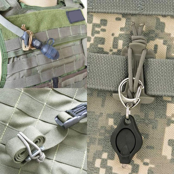 Molle Backpack Carabiner Clips for Outdoor Survival Gear