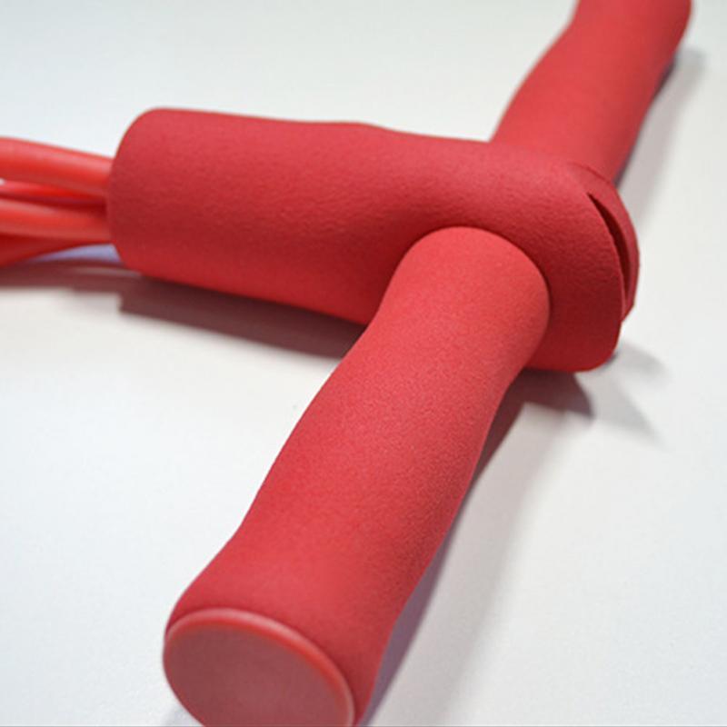 Natural Latex Foot Pedal Resistance Rope Fitness Expander