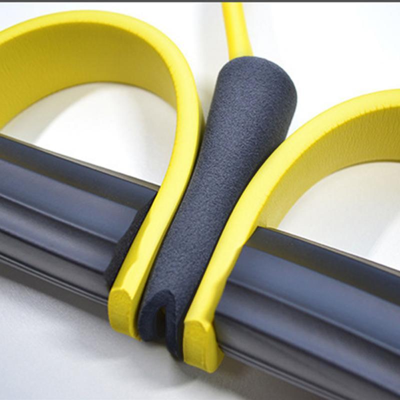 Natural Latex Foot Pedal Resistance Rope Fitness Expander