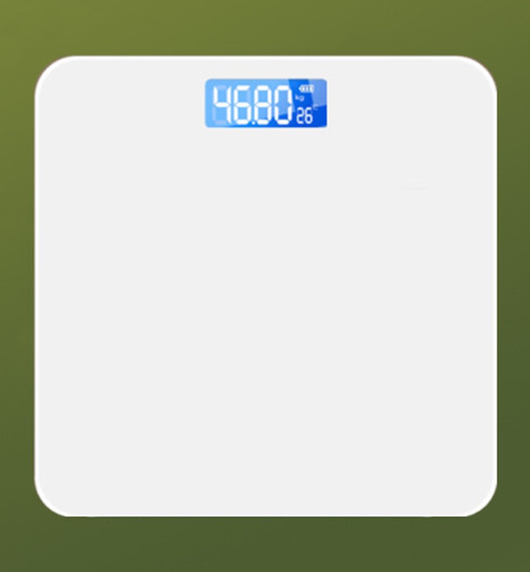 Rechargeable Electronic Body Weight Scale with Fat Measurement