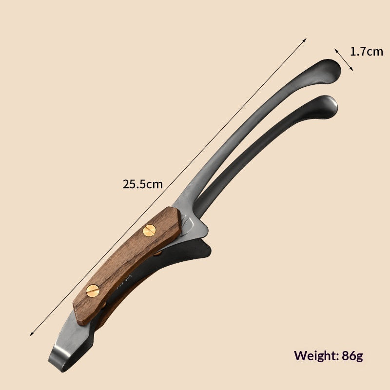 304 Stainless Steel Barbecue Tongs For Camping Grilling And Pan-Frying Steak