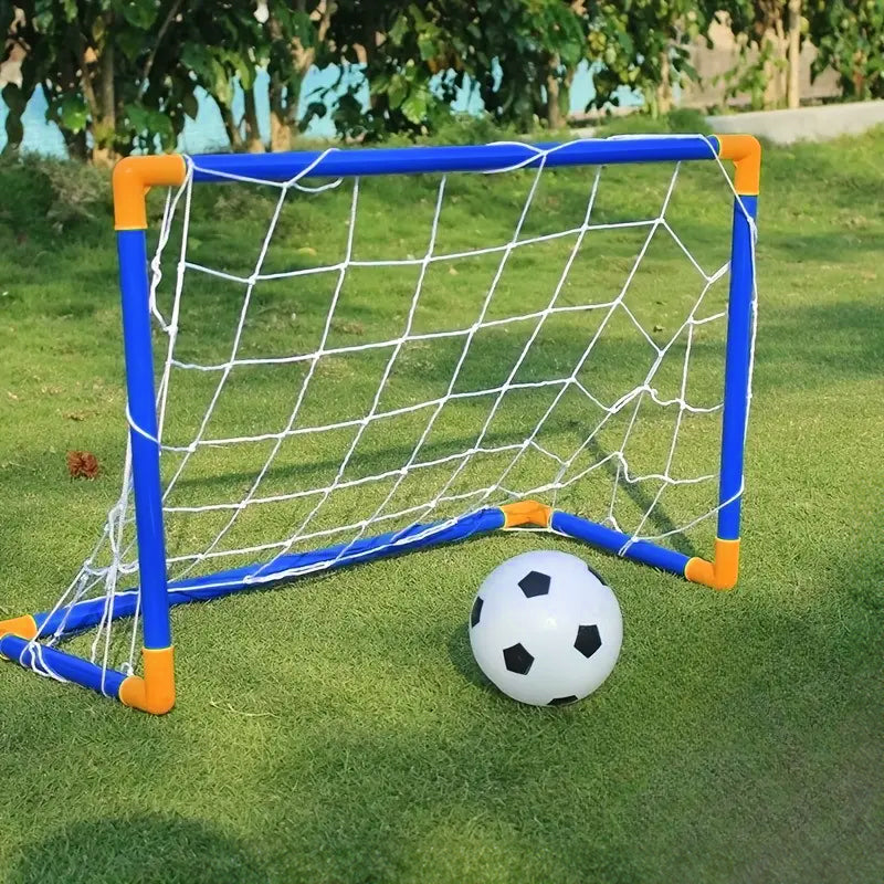 Mini Foldable Soccer Set with Detachable Goal Posts