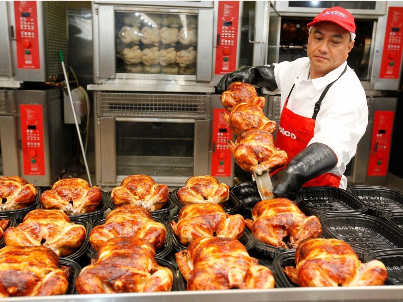 Heat Resistant BBQ Grill Gloves: Oil Resistant Waterproof 14" Length 932°F -XL