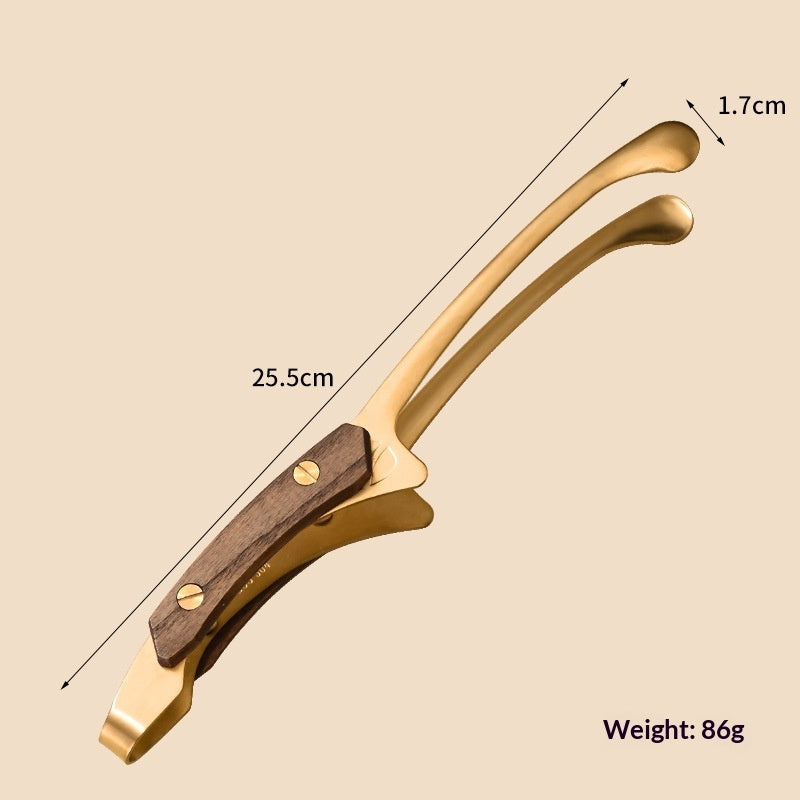 304 Stainless Steel Barbecue Tongs For Camping Grilling And Pan-Frying Steak