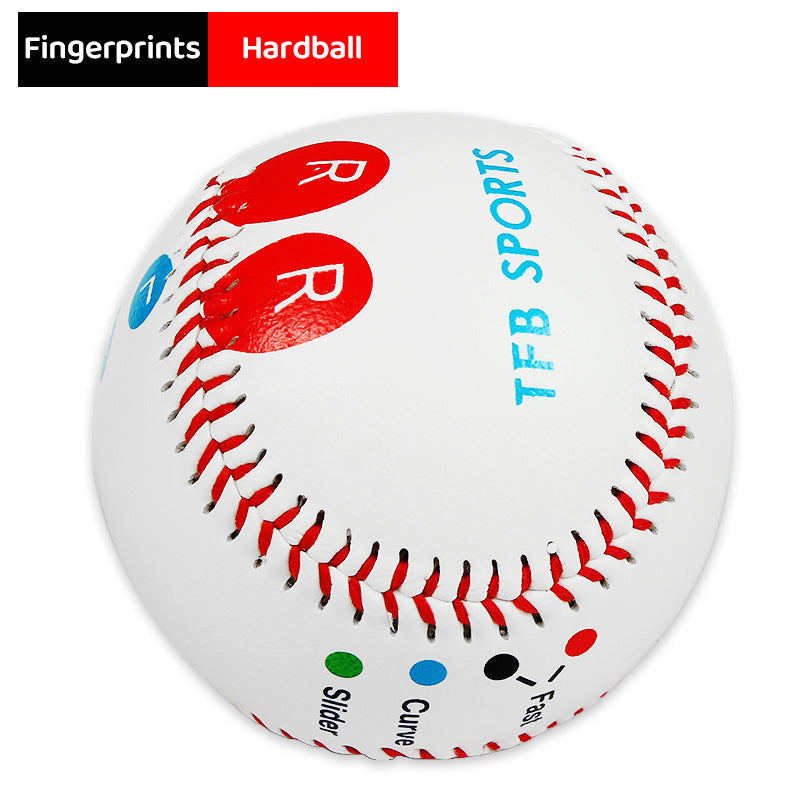 9 Inch Competition Training Baseball with Finger Markers