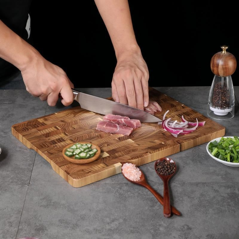 Thickened Solid Wood Cutting Board For Home Use
