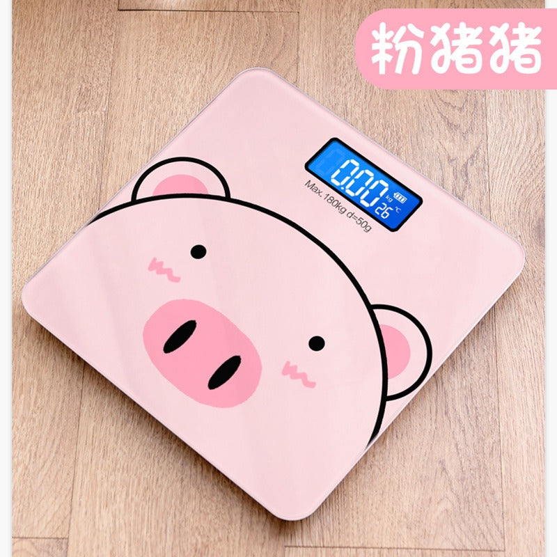 Rechargeable Electronic Body Weight Scale with Fat Measurement