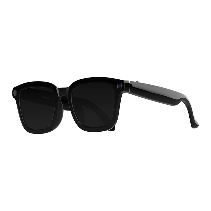 HeyCyan Onyx Black AI Smart Glasses | 8MP Anti-Shake 2K Video Recording, Real-Time Translation & Object Recognition