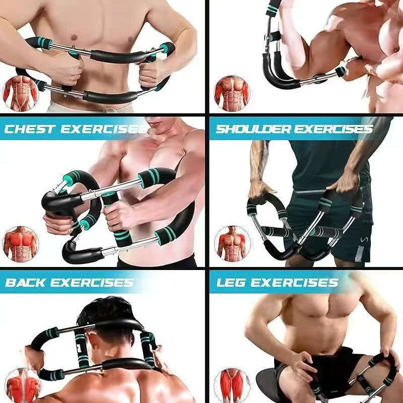 Adjustable U-Shaped Arm Strength Training Fitness Device