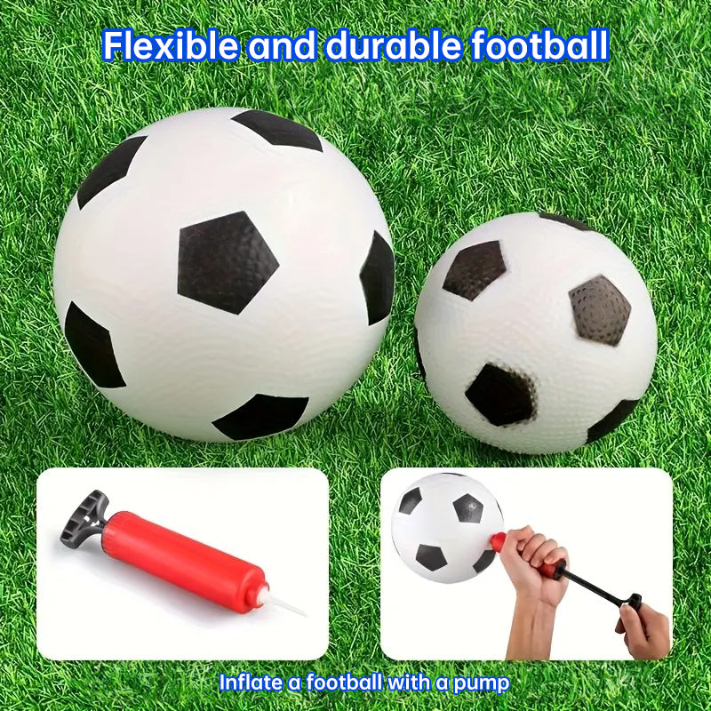 Mini Foldable Soccer Set with Detachable Goal Posts