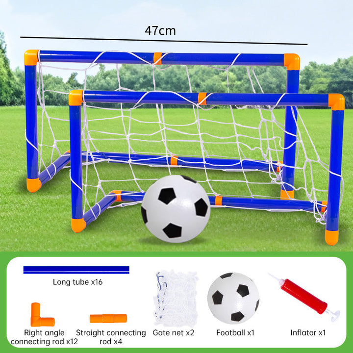 Mini Foldable Soccer Set with Detachable Goal Posts