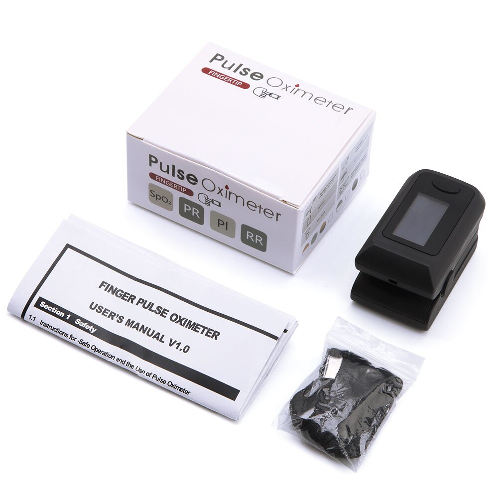 Fingertip Pulse Oximeter Blood Oxygen Level Monitor