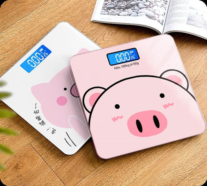 Rechargeable Electronic Body Weight Scale with Fat Measurement