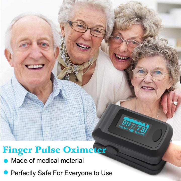 Fingertip Pulse Oximeter Blood Oxygen Level Monitor