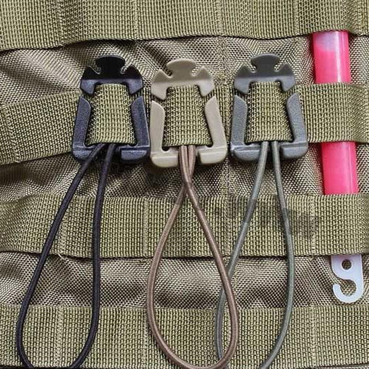 Molle Backpack Carabiner Clips for Outdoor Survival Gear