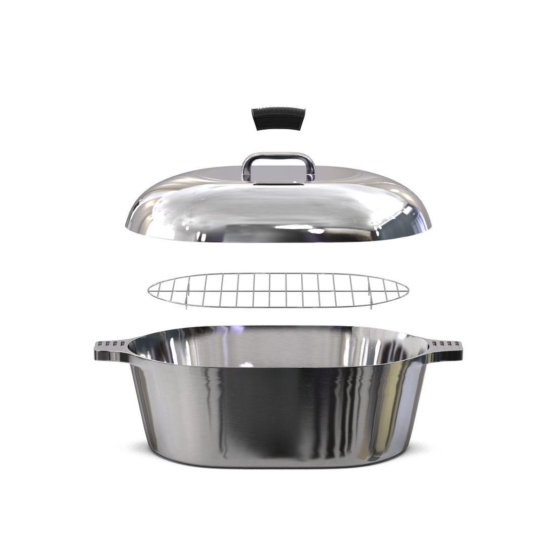 Oval Dutch Oven with Lid - 12.6 Quart (18 Inch)