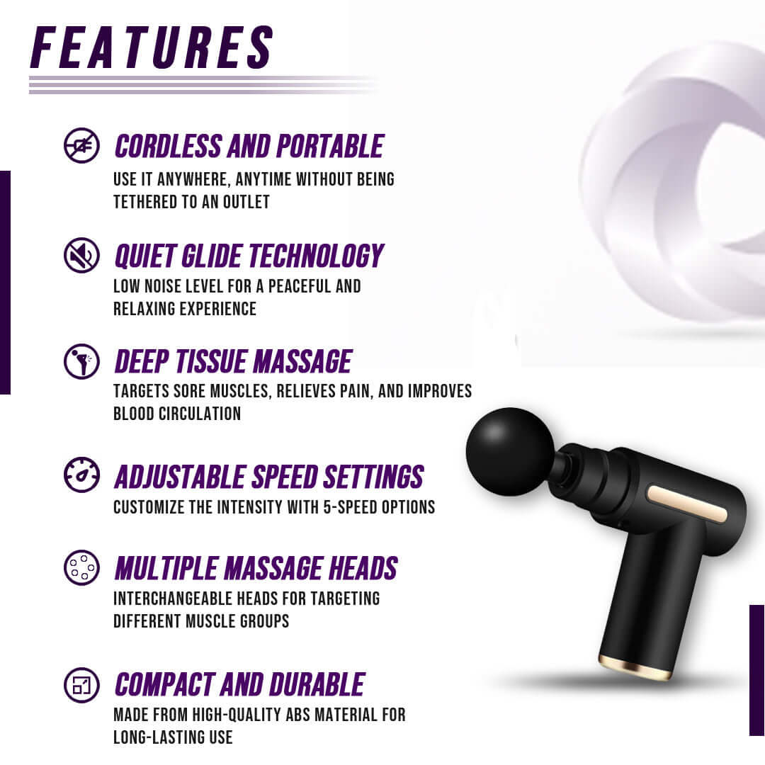 Deep Tissue Muscle Massage Gun