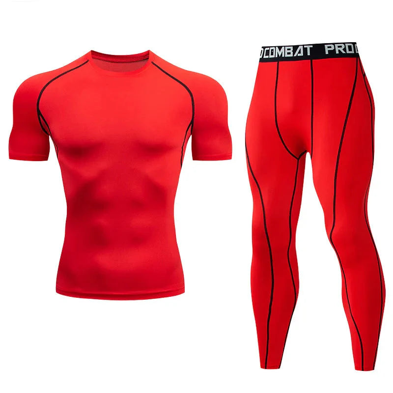 Men's Compression Fitness Gear for Gym