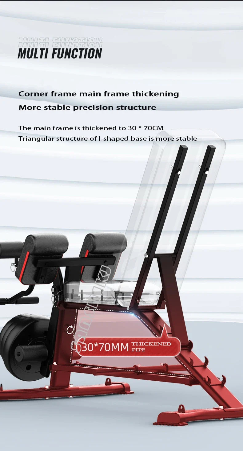 Multi-Function Weightlifting Bench for Home Fitness Training
