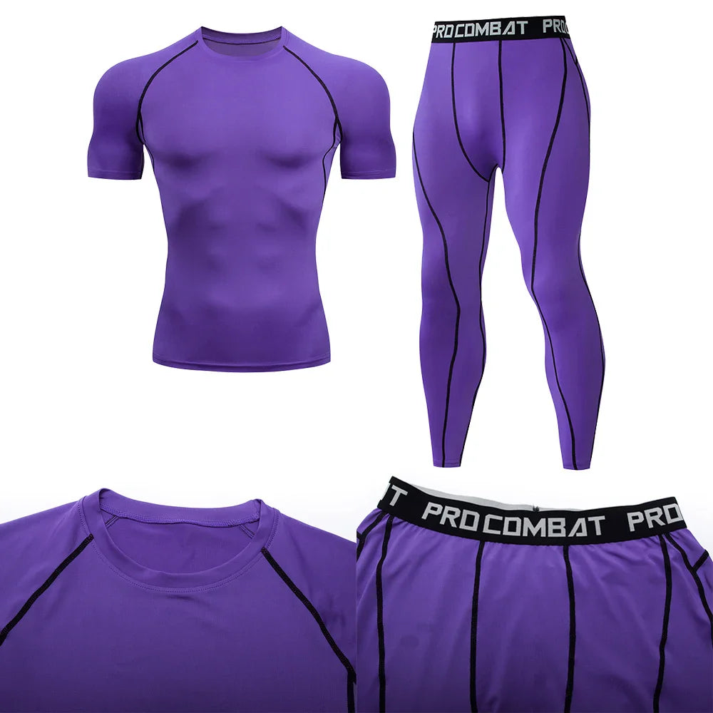 Men's Compression Fitness Gear for Gym