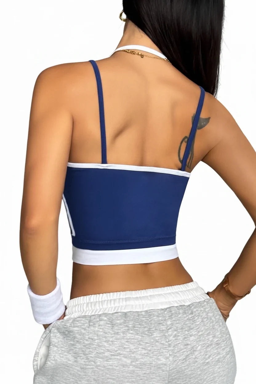 Women’s Supportive Color Block Workout Top