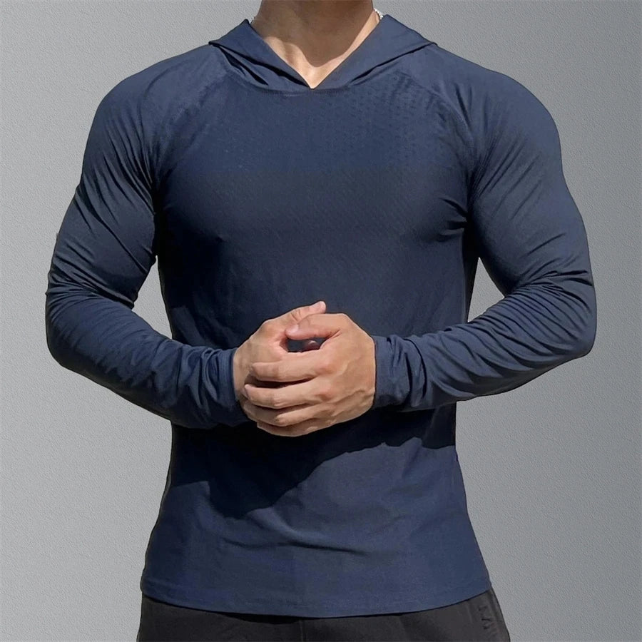 Men's Athletic Hoodies & Joggers for Outdoor Training