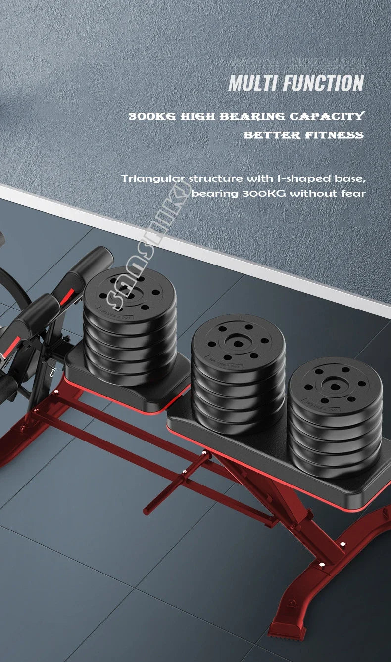 Multi-Function Weightlifting Bench for Home Fitness Training