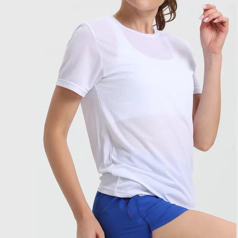 Women's Quick Dry Compression T Shirt for Gym & Run