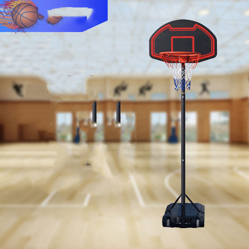 Outdoor Mobile Adjustable Basketball Stand for Kids Teenagers