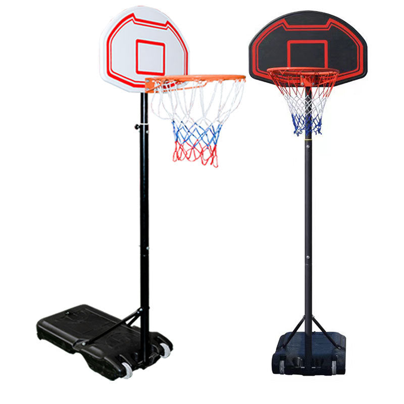 Outdoor Mobile Adjustable Basketball Stand for Kids Teenagers