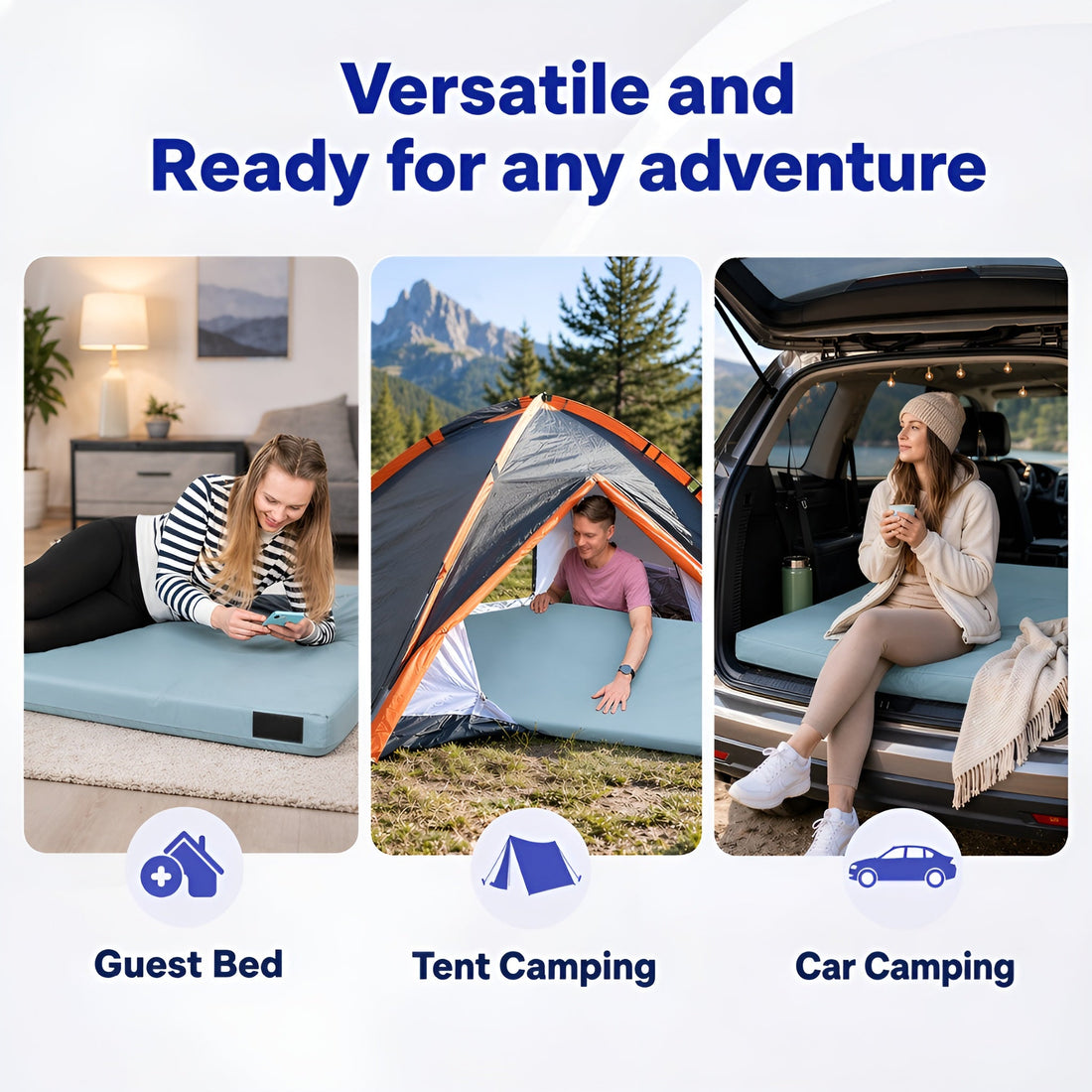 Matrix Air-Cell Memory Foam Camping Mattress