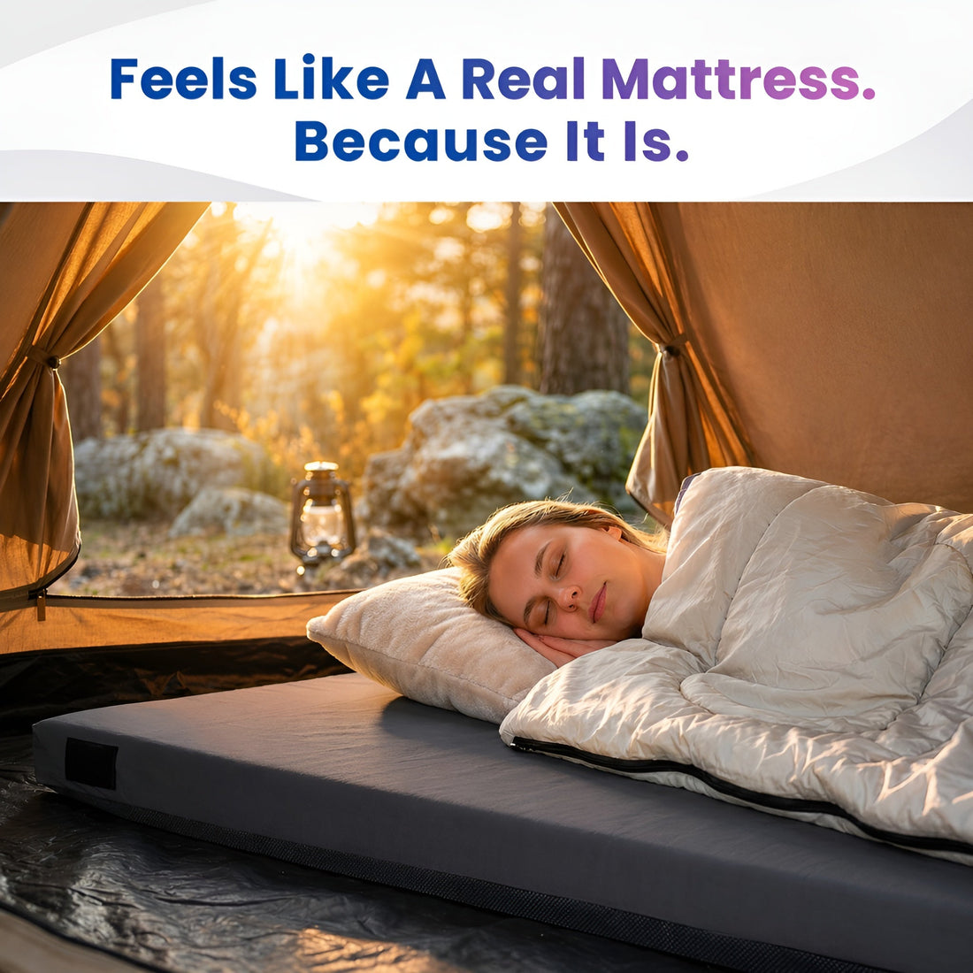 Matrix Air-Cell Memory Foam Camping Mattress