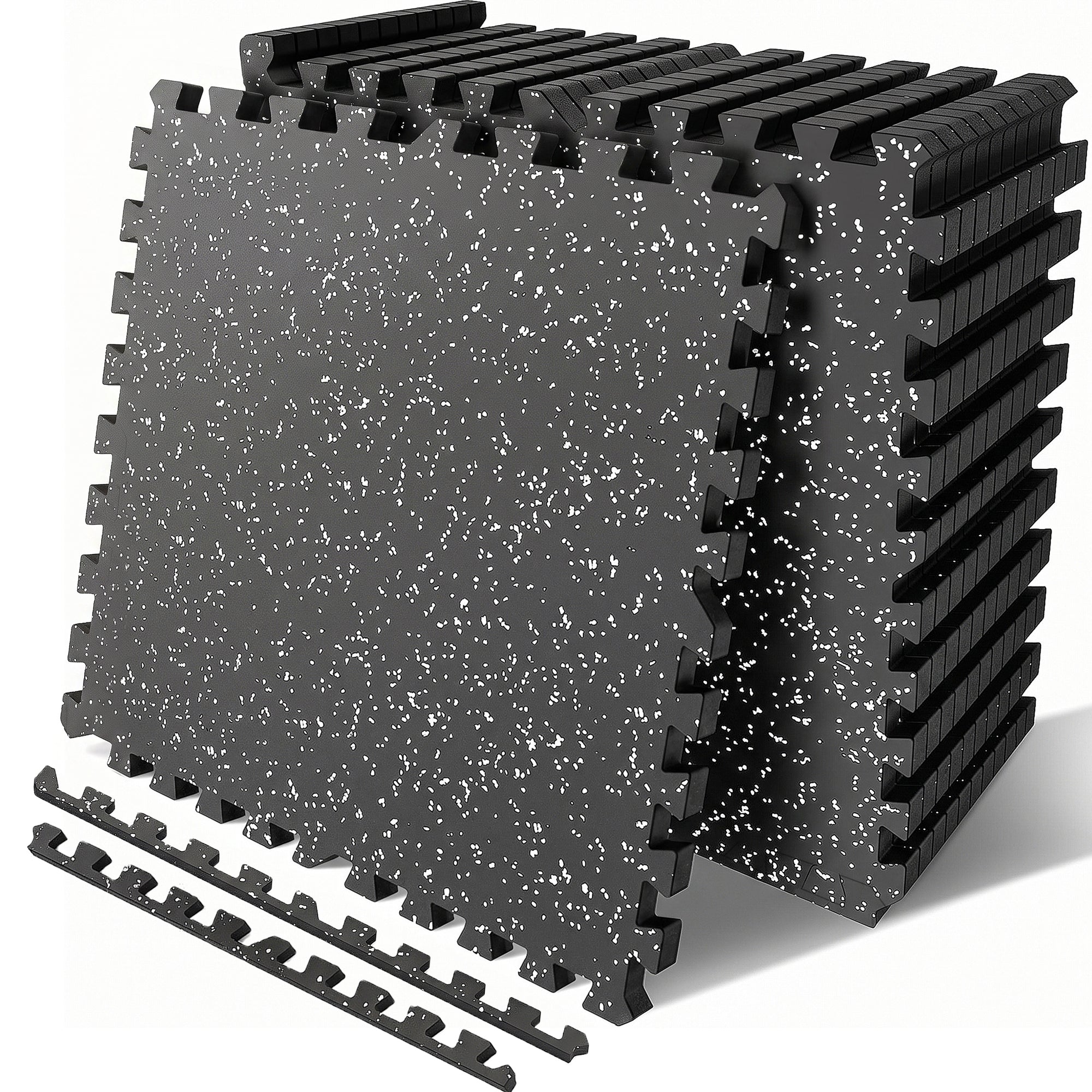 0.79 Inch Thick Gym Floor Mats, 12 Tiles