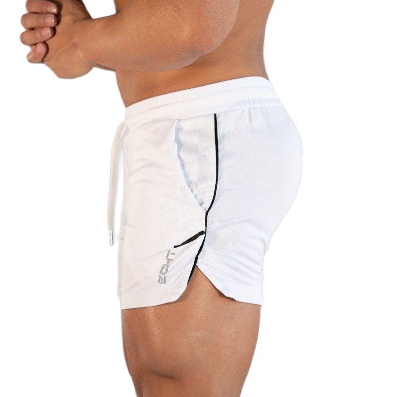 Men's Quick Dry Compression Gym Training Shorts with Pockets