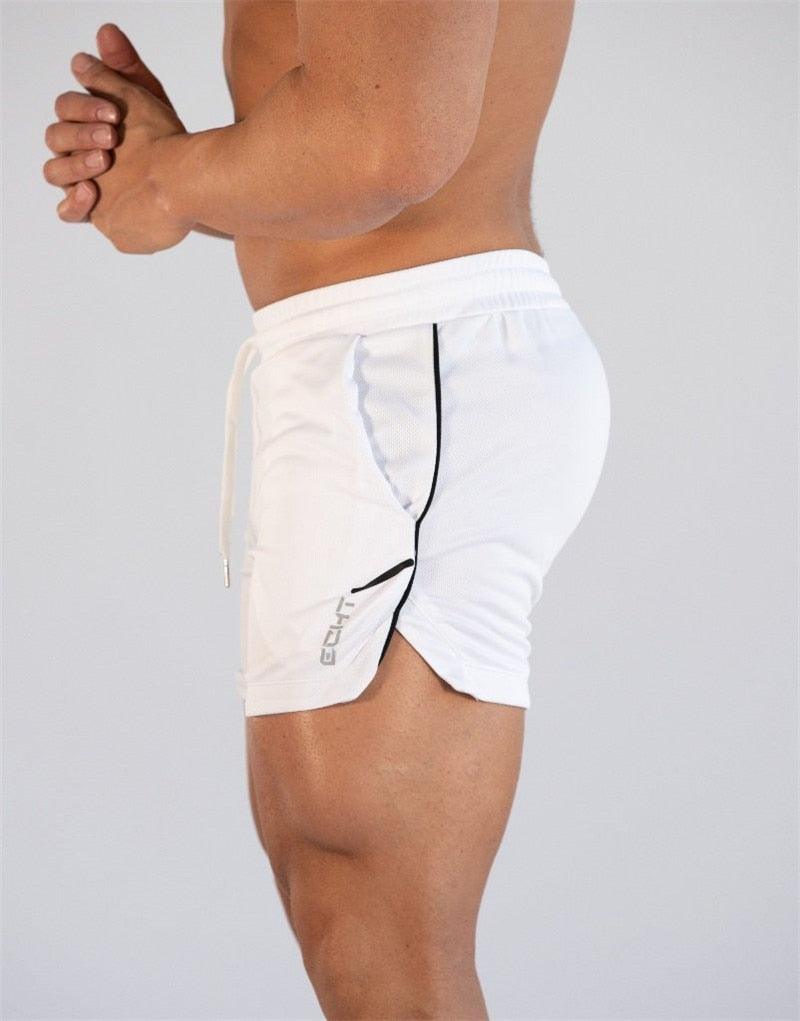 Men's Quick Dry Compression Gym Training Shorts with Pockets