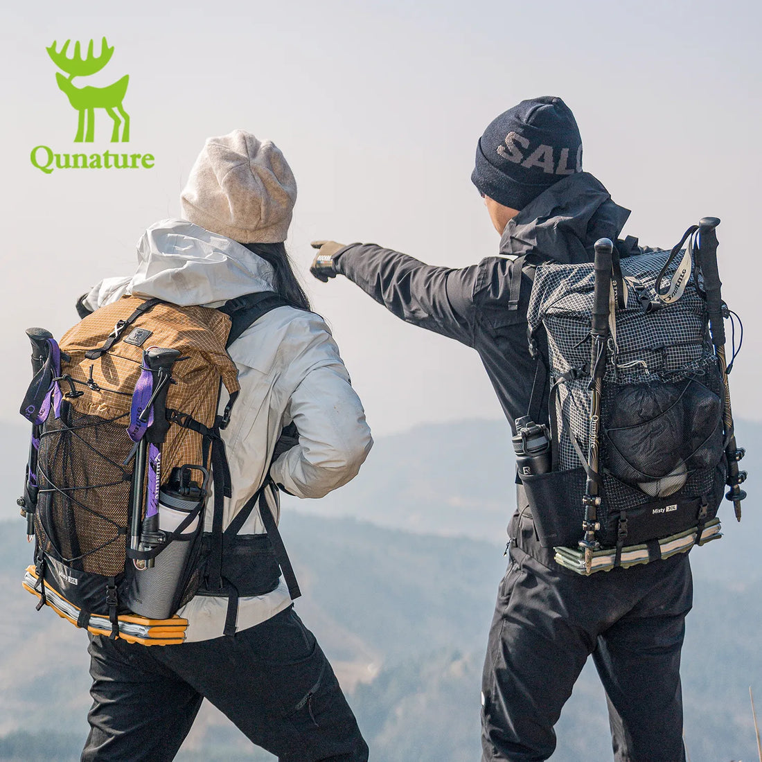 30-35L Waterproof Hiking Backpack Lightweight Outdoor Daypack